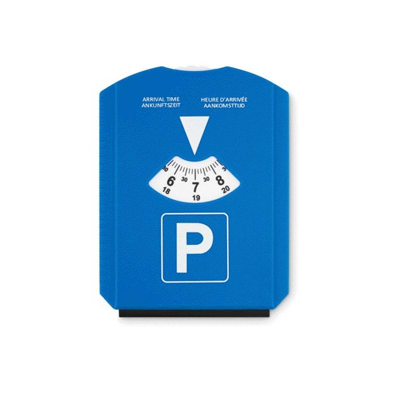 Parkovacia karta so škrabkou na ľad Parkovacia karta so škrabkou na ľad